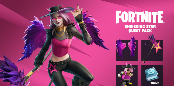 Fortnite: Shrieking Star Quest Pack 🌟🔥