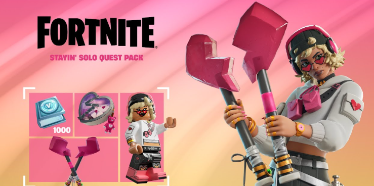 Fortnite: Stayin’ Solo Quest Pack 🎯💎