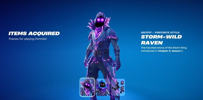 Fortnite: Storm-Wild Raven Pack ⚡🦅