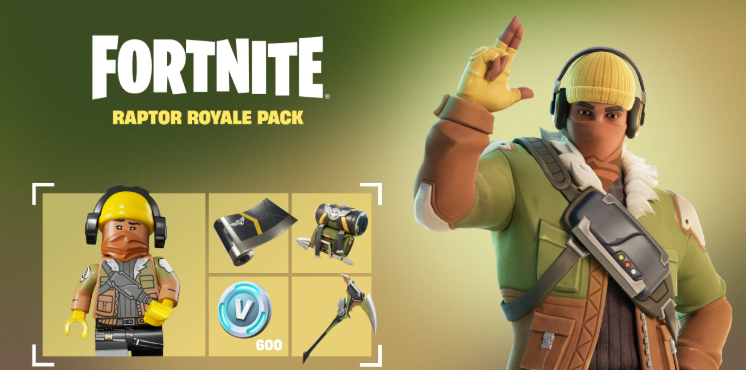 Fortnite: Raptor Royale Pack 🦖👑